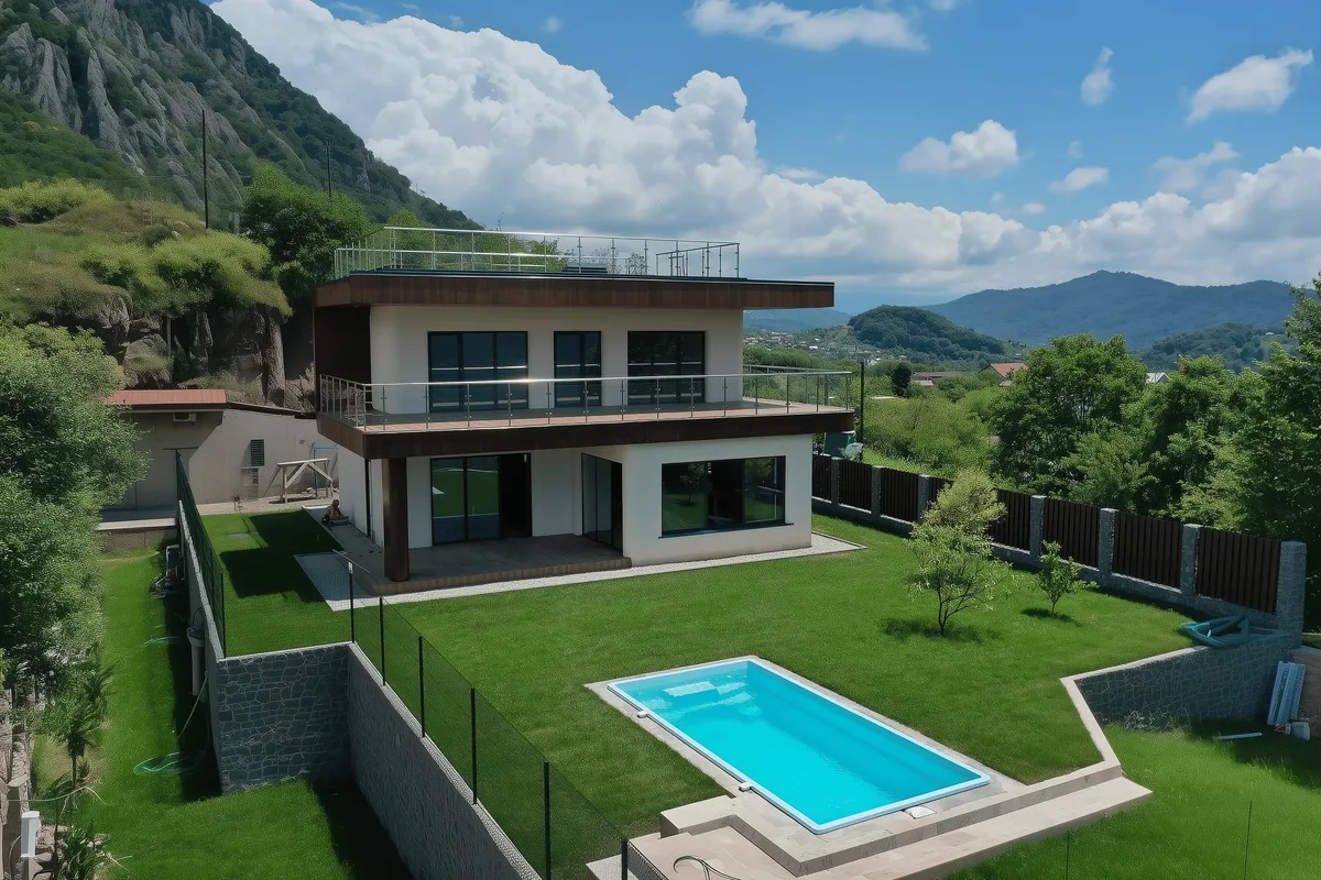 Композитный бассейн Laguna 6 — визуализация в Ухте