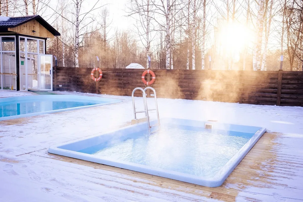 Композитный бассейн Laguna 4 — установка в Ухте