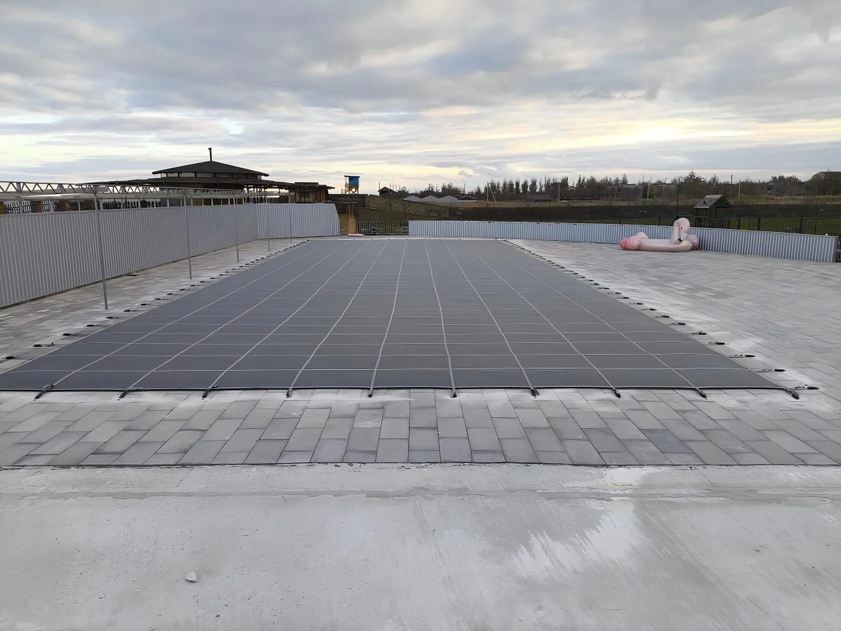 Защитное покрывало для бассейна в Ухте