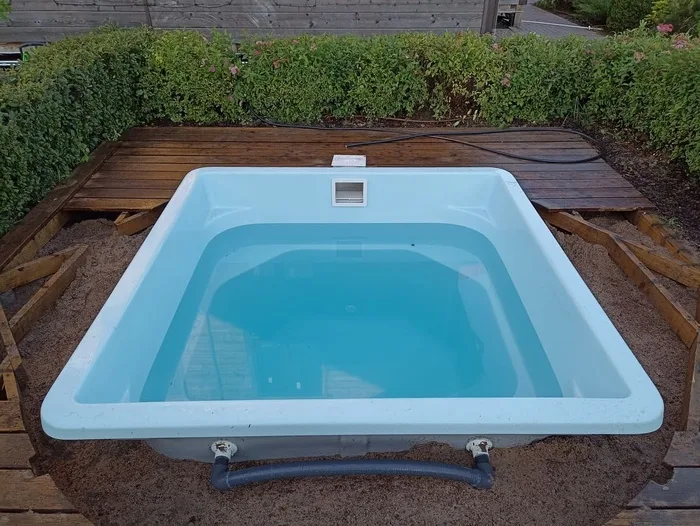 Композитная купель Laguna 2 — установка в Ухте